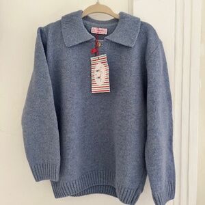 NWT La Coqueta boys polo sweater